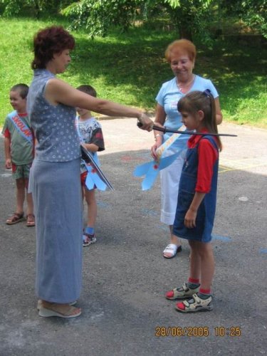 Loučení dětí z MŠ - 28.6.2005